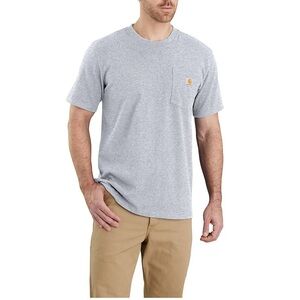 Set of 3 Carhartt Heather Gray Short Sleeve Tees